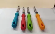 Silicone Fruit & Vegetable Peeler Slicer Cooking Utensils by Zing,U-CHOOSE,5-3-1