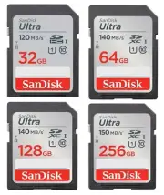 SanDisk ULTRA 16GB 32GB 64GB 128GB Camera SD SDHC SDXC Memory Card Class10