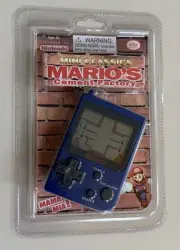 Nintendo Mini Classics Mario Cement Factory Video Game & Watch Keychain New