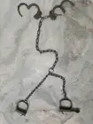 Iron Working Handcuff With Key Western Leg & Hand cuffs with key