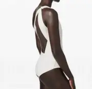 Lululemon Lab AER Bodysuit NWT Sizes 4 8 10 12 Nimbus Shelf Bra Rare! $128