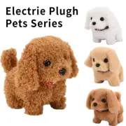 Electronic Robot Dog Walking Barking Tail Wagging Pet Puppy Dog Plush Toy Kids