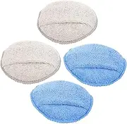 4pcs Sponge Buffing Pads for Vehicle Care Gentle Wax Applicator for Car Motorcycle Bicycle Cleaning Round Pocket Design for Portability