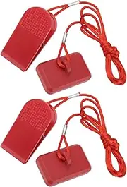 2Pcs Treadmill Safety Key Universal Safety Lock Compatible with NordicTrack Compatible with Proform Compatible with Image 95cm