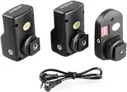 Mingzhe Universal 16 Channels Radio Wireless Remote Speedlite Flash Trigger 1 & 2 Receivers