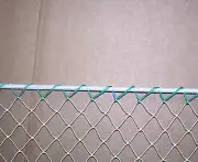 75' x 10' GOLF BARRIER NYLON NET WITH 5/16' TOP ROPE BORDER 1" - #7