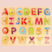 Wooden Knob Puzzle - ABC
