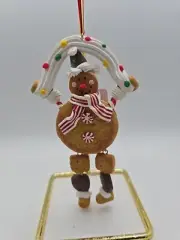 Yankee Candle Cookie Smores Gingerbread Man Ornament Marshmallow Rainbow
