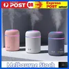 Mist Humidifier Mini Portable Diffuser Aroma Oil LED Night Light Car Purifier