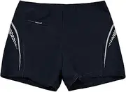 [Trendy Boy] Men's Swimming Shorts Sports Swimwear Quick Drying Men's Swimwear Trunks Swimming Trunks Pants, La5888-black, M