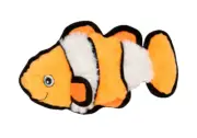 Happy Tails Ruff's Double-Stitched Clownfish Plush Reinforced Toy Dog NEW