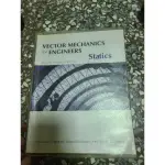 二手 MECHANICS FOR ENGINEERS STATICS FERDINAND 靜力學 土木 原文書