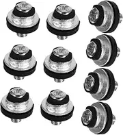 10pcs Mini Computer Repair Screws for Hard Drive Installation Shock Absorbing Design Precision Electronics Hardware for Gaming and Computer Parts