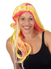 UV Colour-Changing Sunny Long Hair Wig Party Costume Dress Up Accessory Adult