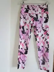 NATORI N POWER PETALS PANTS / LEGGINGS #GC7039, FRESH PINK, MEDIUM, NWT $58