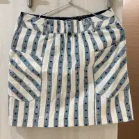 在飛比找蝦皮購物優惠-【Gozo】短裙 藍白條紋 菱形紋 星星 微刷白 專櫃裙子 
