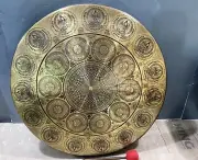 90cm large hand-made Tibetan gong bell meditation sound balancing-Himalayan bell
