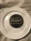 Il Mulino 9” White MELAMINE Salad Plates Set 4