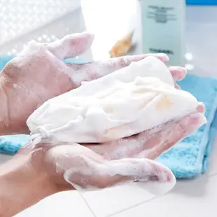 10片裝雙層起泡網洗面奶臉部打泡器日本手工香皂潔面發泡沫氣泡袋
