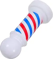 MUSISALY Barber Shop Luminous Pole Light Design Easy Install Salon Open Sign Decorative Hair Salon Accessory for Parties and Events Professional Barber