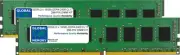 32GB (2 x 16GB) DDR4 2400MHz PC4-19200 288-PIN DIMM MEMORY KIT FOR DESKTOPS/PCS