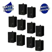 Acoustic Audio 251B Indoor Outdoor 3 Way Speakers 2000W 5 Pair Pack 251B-5Pr