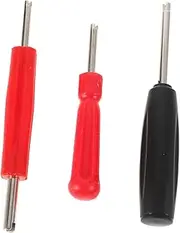 LOORGVEL 3pc Tire Valve Core Removal Kit Conditioner Valve Tool Hvac Valve Stem Core Extractor Truck Rv Car Valve Core Wrench Quick Tire Repair Adjustment Tool