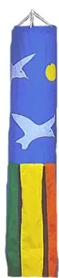 60" Sea Gull Windsock Applique Windsock from Funwithwind #01237