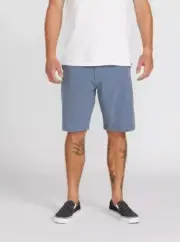 ✅Volcom ✅Men's ✅Kerosene Quick Dry Hybrid Shorts ✅28 ✅Blue ✅4 Way Stretch