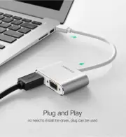NNEDSZ Mini DP to HDMI/VGA converter Silver (20421)