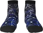 [JBYJBX] Glow In The Dark Print Adult Socks Womens Mens Workout Thermal Cozy All-Season Gift Holiday Articles Use
