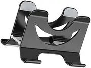 KOMBIUDA Vertical Laptop Stand Ergonomic Mini Laptop Holder for Desk Height Notebook Support Scratch Material Portable Cooling Riser for Home Office Use