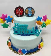 D & D ~ Dungeons and Dragons Role Playing Game Cake Topper Set ~ BRAND NEW ~