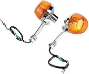 A Pair Motorcycle Indicators Flashers Blinkers Lamp Turn Signal Light For Xl100 C70 Ct70 Ct90 Cb350 Cm400 Cb450