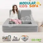 Modular Kids Sofa Set Play Couch Convertible Lounge Chair Toddler Bed Ball Pit