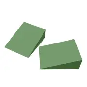 NNETM EVA Yoga Squat Wedge Block Calf Stretcher (Green)