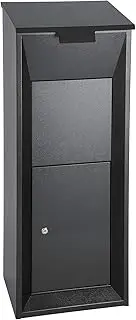 Floor Package Drop Box, Outdoor Parcel Drop Box With Key Lock, Slide Slot Design, Folded Edge Design, Anti Theft Design, Suitable For Home