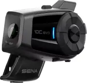 Sena 10C Evo Bluetooth Helmet 4-Way Communicator Action Camera 4k 30FPS
