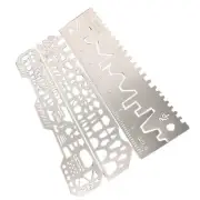 4 In 1 Scribe Line Drilling Templates Ruler Details Craft Tool For 1/100 1/144 D