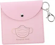 EXQUIMEUBLE 1Pc Storage Pouch Portable PU Container Lightweight Cover Holder Versatile Use for Accessories and Travel Keeps Clean and Convenient