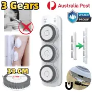 Electric Back Scrubber Waterproof Wall Mounted Full Body Bath Shower Machine AU