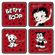 Betty Boop Coaster Set of 4 Nostalgic Art