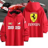 在飛比找蝦皮購物優惠-【欣芮服飾】法拉利Ferrari車隊F1賽事賽車服沖鋒衣夾克