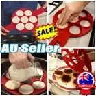 Silicone Egg Ring Pancake Maker Egg Cheese Cooker Pan Flip Mold Non Stick DIY UD
