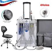 USA Dental Delivery Unit with Air Compressor Suction+Scaler+Curing Light / Stool