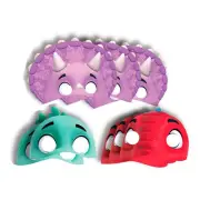 NEW Amscan Dino Ranch Paper Masks By Spotlight