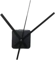 Black Clock Hands Repair Kit Wall Clocks Quartz Movement DIY Supplies for