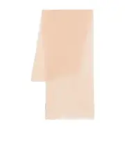 Alberta Ferretti Semi-Sheer Scarf One size Nude