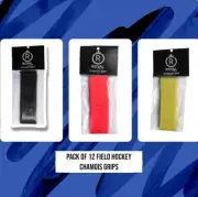 Pack of 12 Royal Field Hockey Chamois Grips - Non-Slip, Soft & Durable