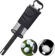 WADY Golf Ball Retriever,Shag Bag for Golf Balls Bag with Detachable Tube, Easy Assembly & Disassembly, Portable Golf Accessory Hold up to 75 Balls